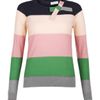 Sonia By Sonia Rykiel Bow Neck Button Back Stripey Jumper in Multicolor - Lyst