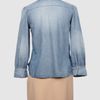 Stefanel Denim Shirts in Blue - Lyst