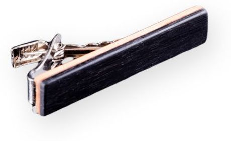 Sticks & Stones Accessories Black Ebony | Tie Bar in Black for Men - Lyst