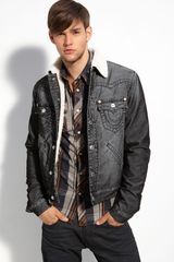 True Religion Brand Jeans Jimmy Trim Fit Micro Corduroy Jacket