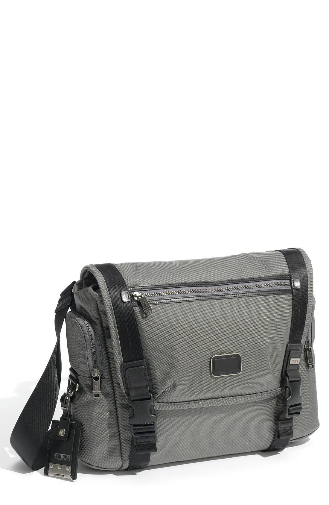 Tumi Bravo Collection - Benning Messenger Bag in Gray for Men (steel) | Lyst