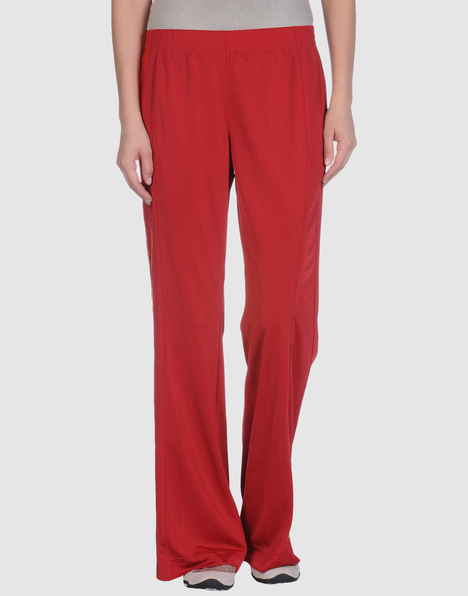 red sweat pants