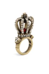 Betsey Johnson Royal Engagement Large Crown Ring