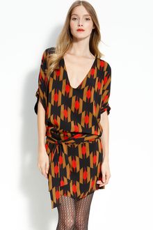 Diane Von Furstenberg Edna V-neck Dress - Lyst