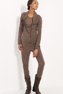 Donna Karan New York Collection Crepe Jumpsuit - Lyst