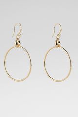 Gucci 18k Yellow Gold Hoop Earrings