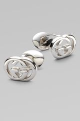 Gucci Silver Cuff Links