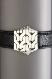 John Hardy Classic Chain Leather Bracelet - Lyst