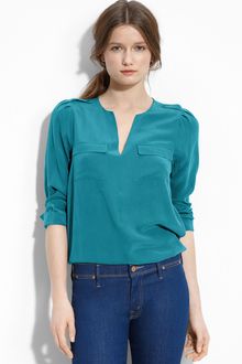 Joie Marlo Silk Blouse - Lyst