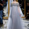 Marchesa Spring 2012 Lilac Chiffon Gown in Gray - Lyst