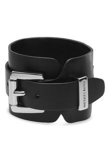 Michael by Michael Kors Michael Kors Leather Wrap Cuff - Lyst
