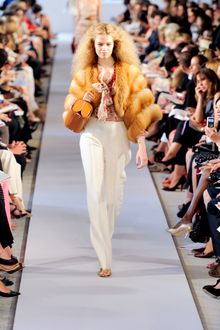 Oscar de la Renta Spring 2012 White Pants  - Lyst