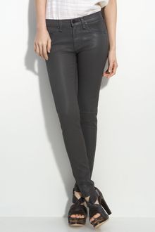 Rag & Bone Waxed Stretch Denim Leggings - Lyst