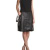 Raoul Leather and Wool Dress in Black - Lyst