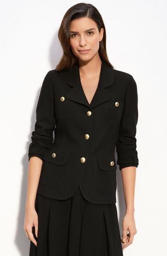  Collection Bouclé Knit Blazer 