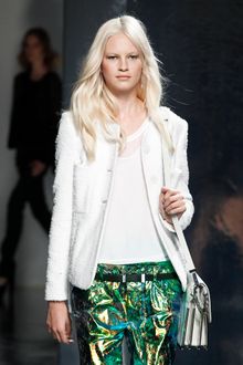 Theyskens' Theory Spring 2012 White Tee - Lyst