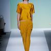 Tibi Spring 2012 Gold Tee in Gold - Lyst