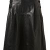 Topshop Leather Midi Skirt By Unique** in Black - Lyst