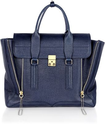 3.1 Phillip Lim Ink Blue Pashli Top Handle Tote - Lyst