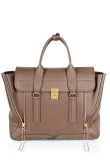 3.1 Phillip Lim Taupe Pashli Top Handle Tote - Lyst