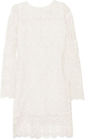 Aubin & Wills Chellington Lace Mini Dress - Lyst