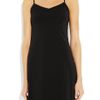 Calvin Klein Naked Glamour Stretchsatin Slip in Black - Lyst