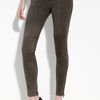 Current/elliott The Pull Up Suede Leggings in Brown (washed castle) - Lyst