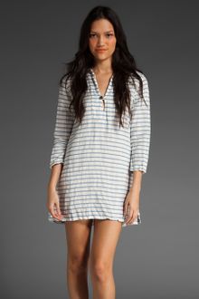 Joe's Jeans The Shirt Sailor Tunic in Blue/cream - Lyst