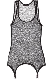 Kiki De Montparnasse Lace Garter-style Tank - Lyst