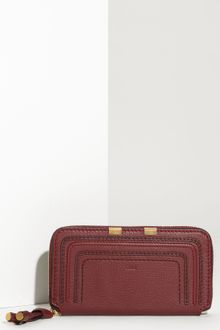 Chloé Marcie - Long Zip Around Wallet - Lyst