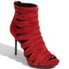 Donald J Pliner Suede Sandal in Red (beet) - Lyst