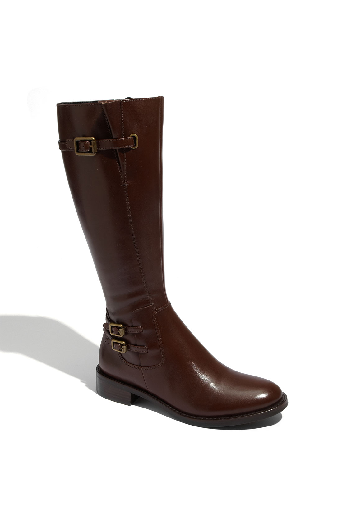 Ecco Hobart Ankle Buckle Boot in Brown (espresso) Lyst