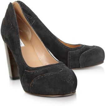 Fratelli Rossetti Suede Wingtip Pump - Lyst