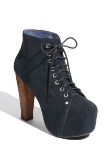 Jeffrey Campbell Lita Suede Bootie - Lyst