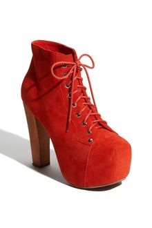 Jeffrey Campbell Lita Suede Bootie - Lyst
