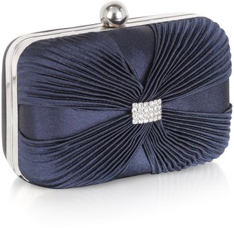 Julia Cocco' Satin Evening Clutch W/chain Strap - Lyst