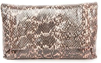 Lanvin Snake Evening Clutch - Lyst