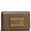 Marc By Marc Jacobs Classic Q  Small Flap Wallet in Brown (dirty martini) - Lyst