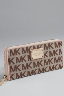 Michael by Michael Kors Jet Set Continental Zip-around Wallet - Lyst