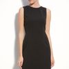 T Tahari Dakota Sheath Dress (petite) in Black - Lyst