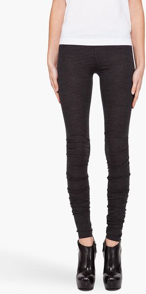 Y-3 Merino Jersey Legging - Lyst