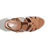 Yves Saint Laurent Tribute Sandal in Beige (camel patent) - Lyst