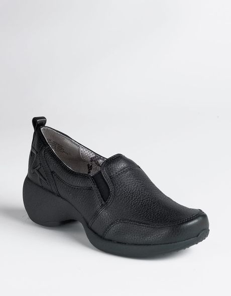 anne klein sport black flats