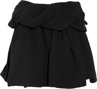  Muse Textured Stretch-cotton Skirt 