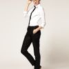 Asos Collection Asos Shirt with Contrast Placket in White - Lyst