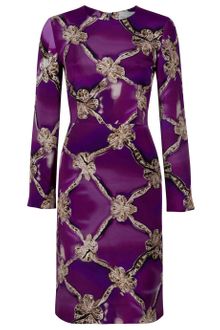 Mary Katrantzou Bow Print Shift Dress - Lyst