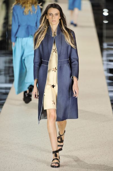 Acne Spring 2012 Black Flat Leather Sandals With Tassels  in Black - Lyst