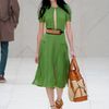 Burberry Prorsum Spring 2012 Black and Orange Belt in Orange - Lyst