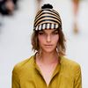 Burberry Prorsum Spring 2012 Raffia Wedge Sandals In Brown in Brown - Lyst