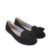 Charles Philip Shanghai Black Suede Tassels Moccasins in Black - Lyst